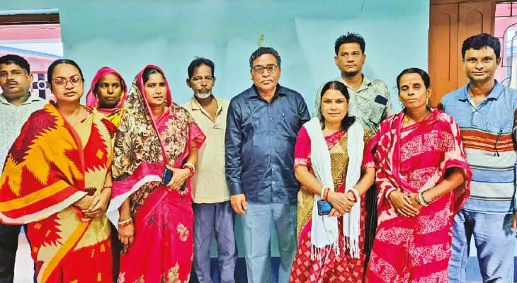 কেশপুরে সিপিএমের শক্তঘাঁটি আনন্দপুরে চলছে উন্নয়নের কাজ