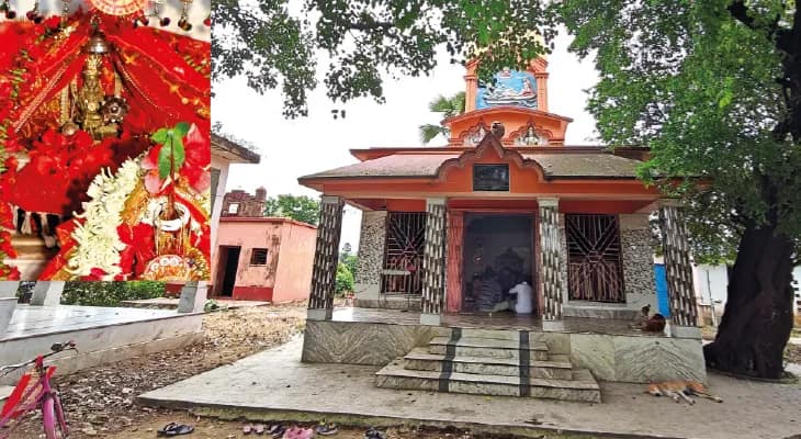 জঙ্গলে ডাকাত সর্দারকে নির্দেশ দেন দেবী, জাঙ্গিপাড়ায় ৪১৮ বছরে পা দিল জয়চণ্ডী