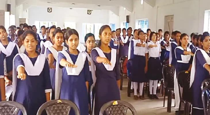 শ্যামপুরে বাল্যবিবাহ বন্ধ করার শপথ নিল পড়ুয়ারা