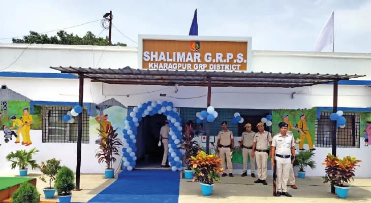 শালিমার জিআরপির নয়া থানা উদ্বোধন, স্টেশন থেকে দূরত্ব বাড়ায় অসন্তুষ্ট যাত্রীরা