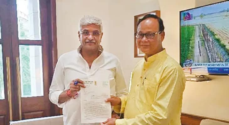 কোচবিহার রাজবাড়ি সংস্কার ও সংরক্ষণের দাবিতে কেন্দ্রীয় মন্ত্রীকে চিঠি জগদীশচন্দ্রের