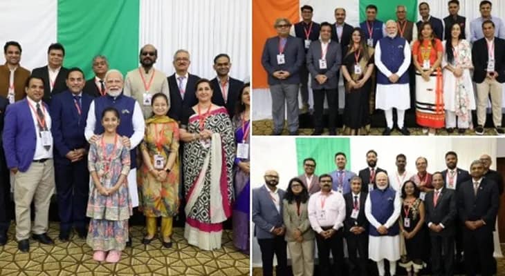 মালদ্বীপে ভারতীয়দের সঙ্গে দেখা করলেন প্রধানমন্ত্রী নরেন্দ্র মোদি