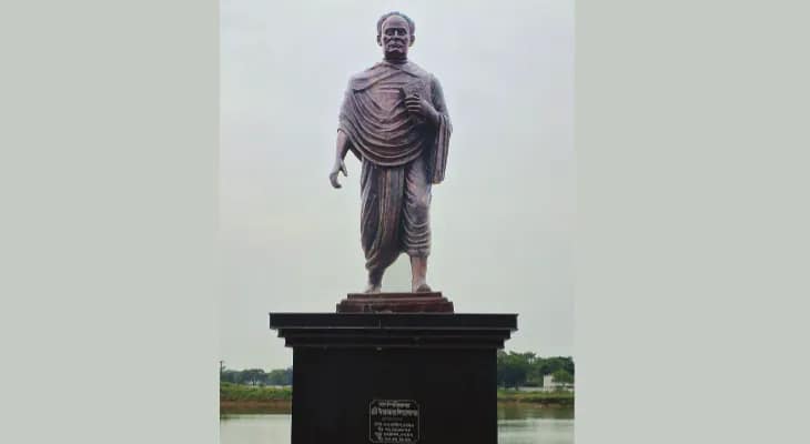 বীরসিংহে বসল বিদ্যাসাগরের ২২ ফুট মূর্তি