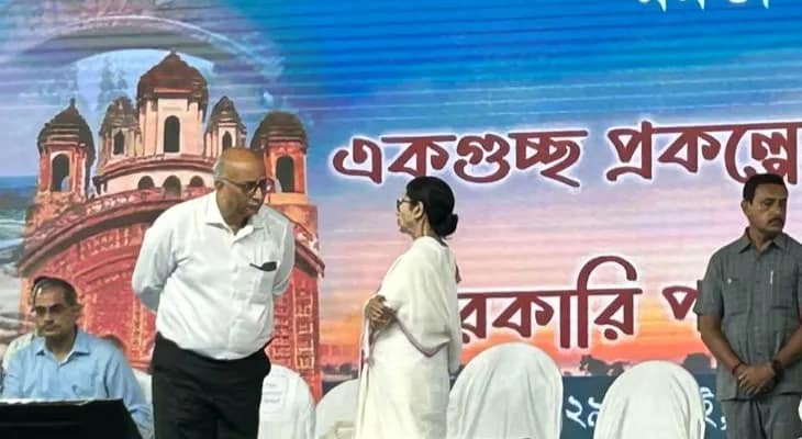 অজয় সেতুর উদ্বোধন করলেন মুখ্যমন্ত্রী মমতা বন্দ্যোপাধ্যায়