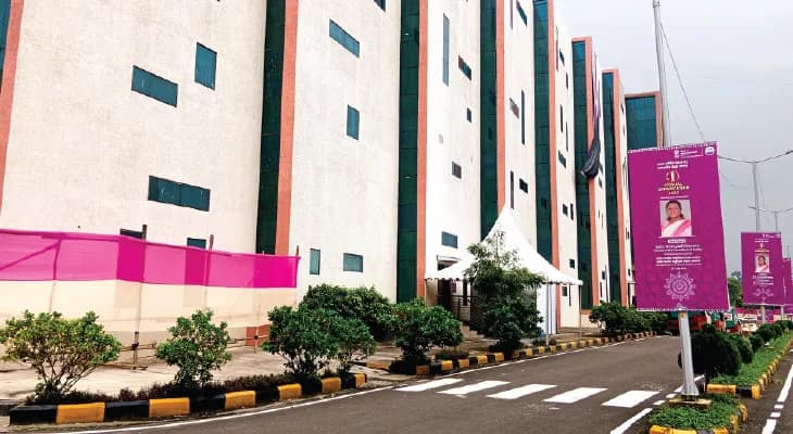 আজ আসছেন রাষ্ট্রপতি, সাজো সাজো রব কল্যাণী এইমস জুড়ে