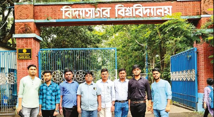 বিদ্যাসাগর বিশ্ববিদ্যালয়ের পরীক্ষা নিয়ামকের সঙ্গে আলোচনায় টিএমসিপি