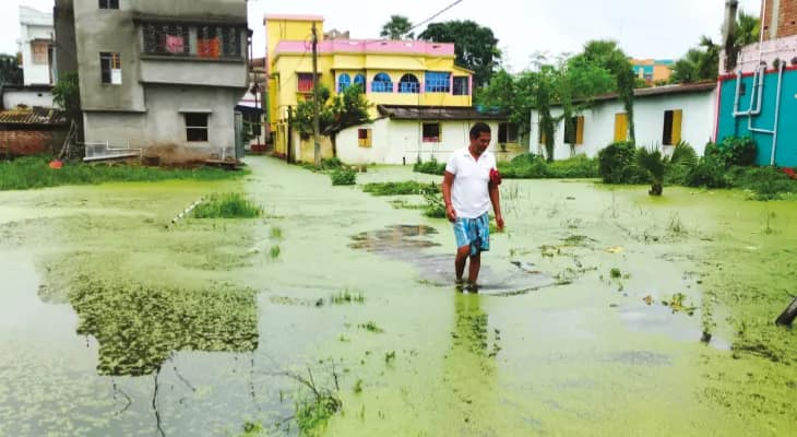 মুষলধারে বৃষ্টি, জল জমে চরম দুর্ভোগ আরামবাগে, তীব্র ক্ষোভ