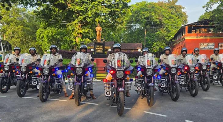 জলপাইগুড়ি জেলায় যানজট সামলাতে এবার ট্রাফিক পুলিসের নয়া বাইক বাহিনী