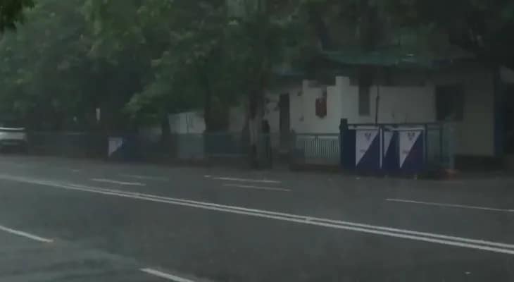 বিহারের পাটনায় ভারী বৃষ্টি