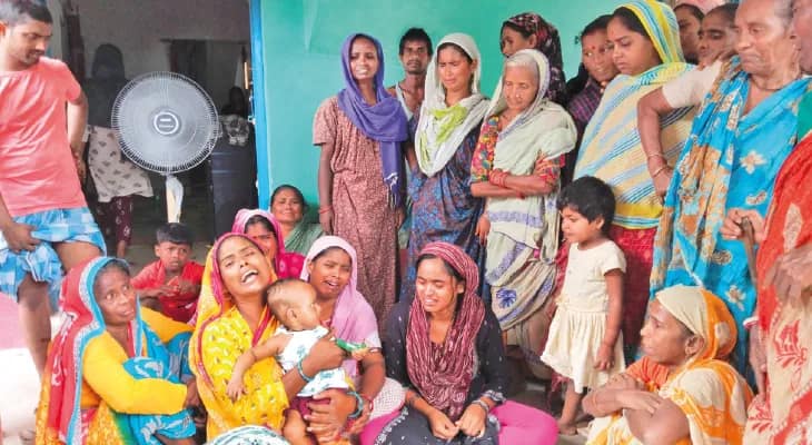 হরিয়ানা থেকে পালিয়ে বাড়ি ফেরার পথে সড়ক দুর্ঘটনায় মৃত্যু পরিযায়ীর