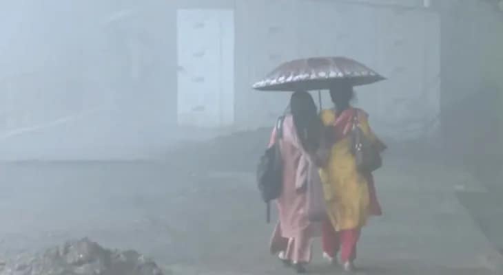হিমাচলের সিমলায় ভারী বৃষ্টি