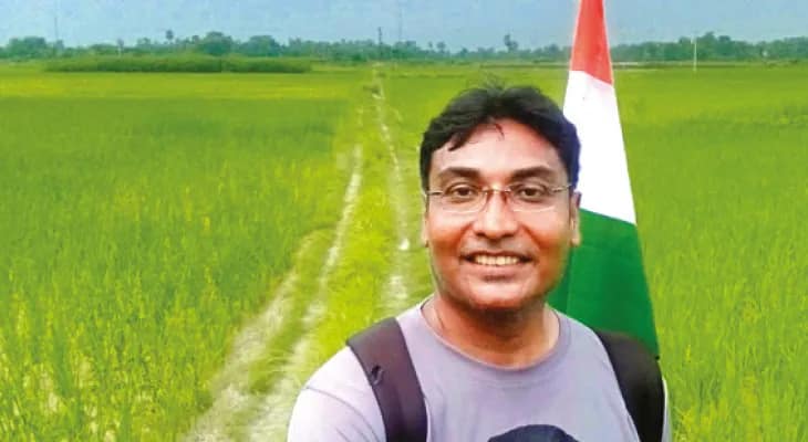 বোমা ছোড়ার পর ৪২ কিমি ছুটেছিলেন ক্ষুদিরাম! মুজফ্‌ফরপুরের সেই পথে দৌড়লেন মেদিনীপুরের অরিন্দম