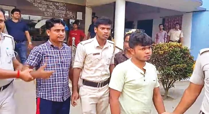 নাকাশিপাড়ায় চালক সহ কোটি টাকার চুলবোঝাই গাড়ি হাইজ্যাক, লুটের ১৫০০ কিলো চুল লুকিয়ে রাখার অভিযোগ