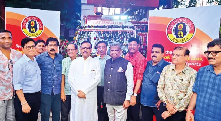 ক্রীড়াদিবস পালিত ইস্ট বেঙ্গল ক্লাবে