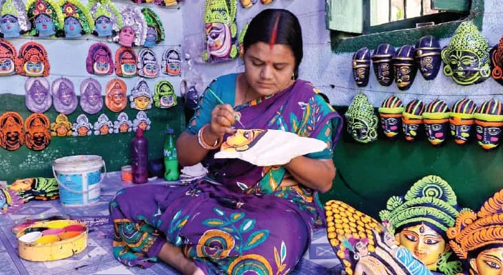 ক্রান্তিকাল কাটিয়ে অযোধ্যা ‘হাউসফুল’, মুখোশ বিক্রির আশায় চড়িদা