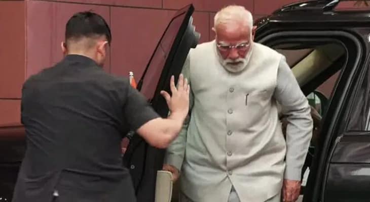বিজেপির সদর দপ্তরে পৌঁছলেন প্রধানমন্ত্রী নরেন্দ্র মোদি