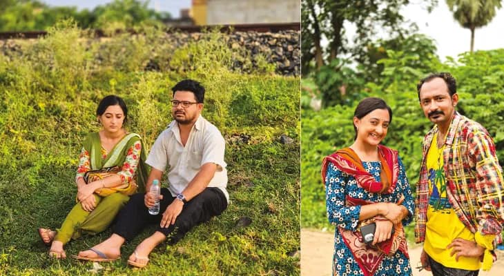 গ্রাম্য প্রেমের গল্পে সত্যম ও সুরঙ্গনা
