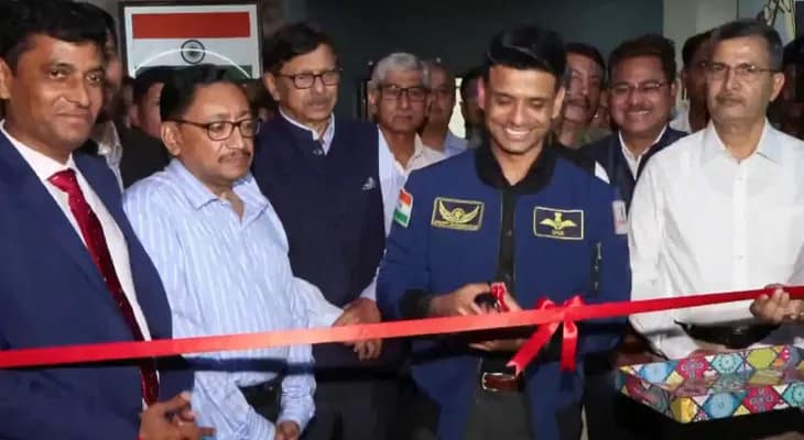 ন্যাশনাল স্পেস ডে’তে নেহেরু প্ল্যানেটেরিয়ামে আর্যভট্ট গ্যালারির উদ্বোধন করলেন শুভ্রাংশু শুক্লা