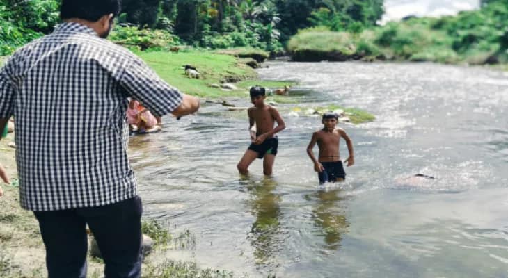 জর্দা নদীতে ফের স্নান, কাউন্সিলার সতর্ক করলেন অভিভাবকদের