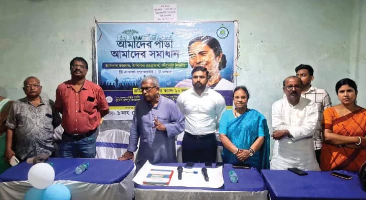 পঞ্চায়েত কাজ না করলে আমাদের জানান, সবংয়ে বার্তা মানস ভুঁইয়ার