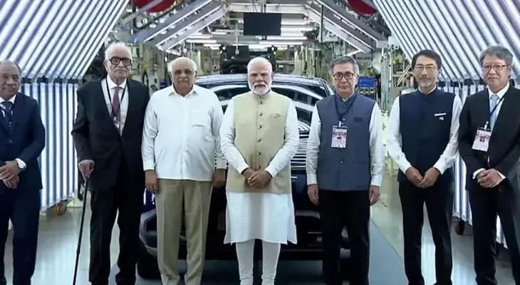 ভারতে উৎপাদিত ই-ভিতারার উদ্বোধন মোদির, রপ্তানি করা হবে ১০০ দেশে