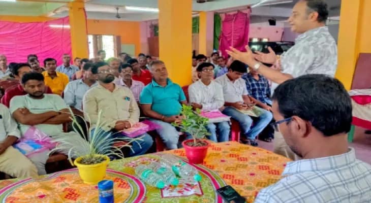 ফুলচাষে সমস্যা, উদ্যানপালন বিভাগের কর্মশালা বাগনানে