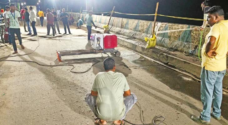 আরও ৩ সপ্তাহ রাতে বন্ধ থাকবে রামকৃষ্ণ সেতু, ভোগান্তির আশঙ্কা