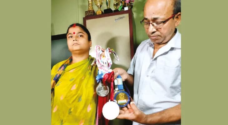 মালেশ্বরী-চানু হওয়ার জেদ কোয়েলের, কমনওয়েলথের জোড়া সোনার পিছনে অনুপ্রেরণা বাবা