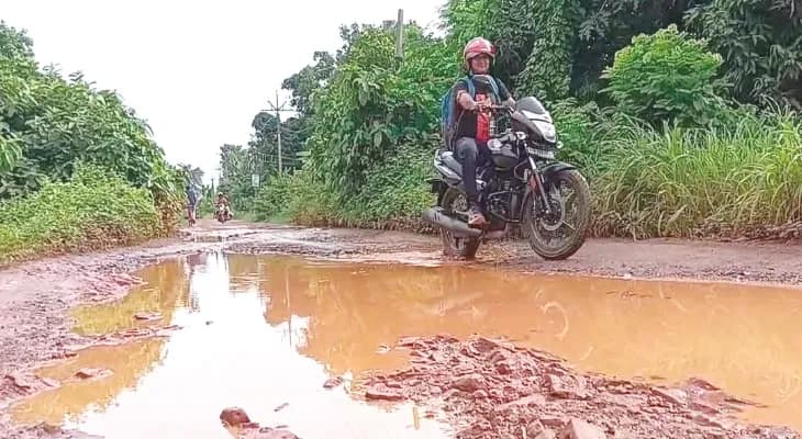 ১৮কোটি ব্যয়ে সংস্কার হচ্ছে পাঁশকুড়া জানাবাড়-যশোড়া ২২কিমি পিচ রাস্তা