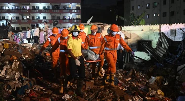 মহারাষ্ট্রের পালঘরে বিল্ডিং ভেঙে পড়ার ঘটনায় মৃত্যু বেড়ে ১৪, জানাল এনডিআরএফ