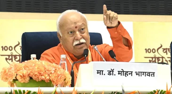 ৭৫ বছর বয়সে অবসরের কথা কখনই বলিনি, উলটপুরাণ আরএসএস প্রধান মোহম ভগবতের