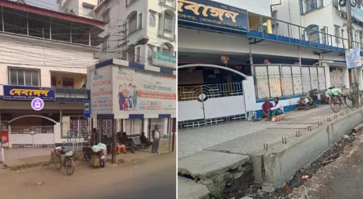 রাতারাতি উধাও আস্ত একটি বাসস্ট্যান্ড, রহস্য