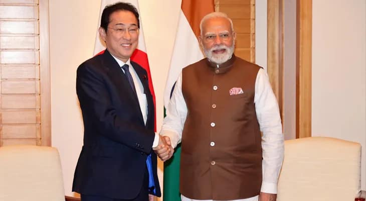 জাপানের প্রাক্তন প্রধানমন্ত্রী ফুমিও কশিদার সঙ্গে সাক্ষাৎ করলেন সেদেশে সফররত ভারতের প্রধানমন্ত্রী নরেন্দ্র মোদি