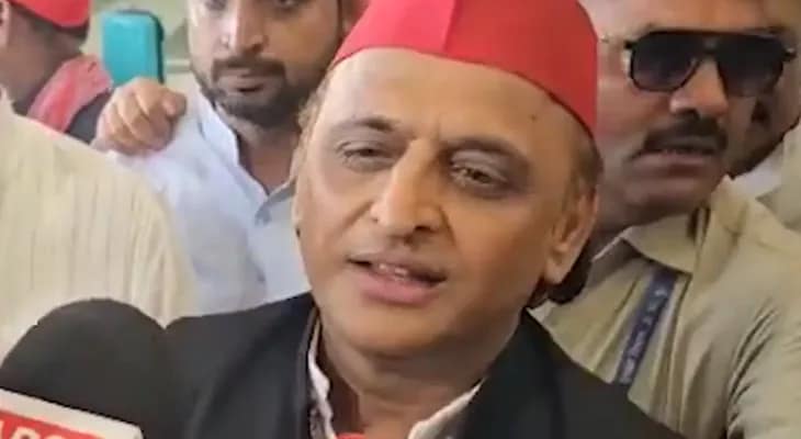 ভোটার অধিকার যাত্রার জন্য বিহারের পাটনায় এলেন সপা প্রধান অখিলেশ যাদব
