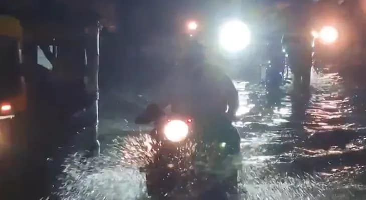 ভারী বৃষ্টির জেরে রাজস্থানের বিকানেরে জলমগ্ন একাধিক এলাকা