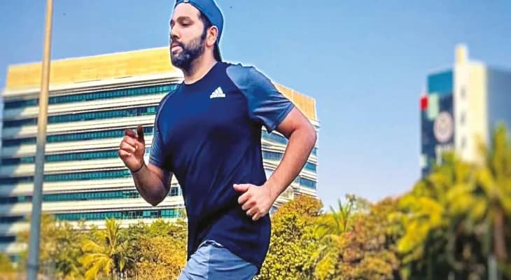 ফিটনেস টেস্টে চমক রোহিতের