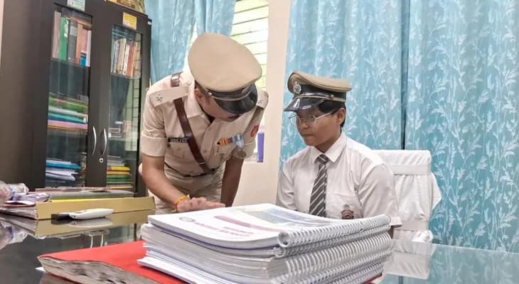 এক ঘণ্টার আইসি হয়ে একাধিক পদক্ষেপ দশম শ্রেণির ছাত্রীর