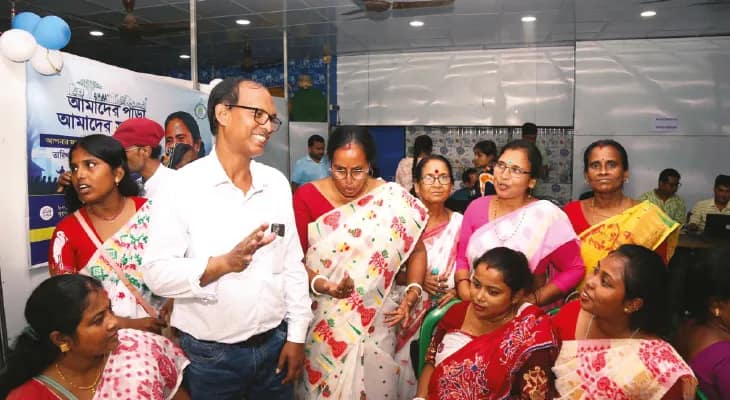 তমলুকে শিবিরে নিকাশি নালা ও রাস্তা সংস্কারের আবেদন বাসিন্দাদের