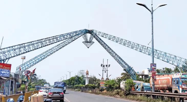 আজ রাত ৮টা থেকে ১০ ঘণ্টা বন্ধ থাকবে জাতীয় সড়ক, অবশেষে হলদিয়ার ব্রজলালচকে বিপজ্জনক গেট সরাবে এইচডিএ