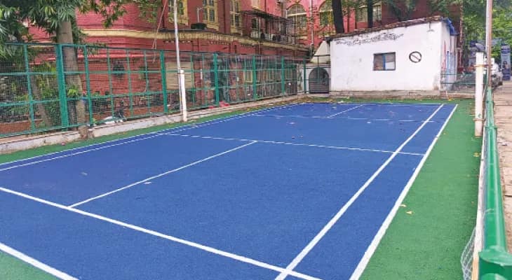 অ্যাস্ট্রোটার্ফের ব্যাডমিন্টন কোর্ট চালু মেডিক্যালে