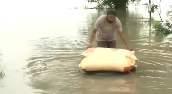 পাঞ্জাবে জলমগ্ন একাধিক এলাকা