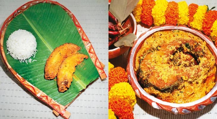 সপ্তমীতে মৎস্যভোজ