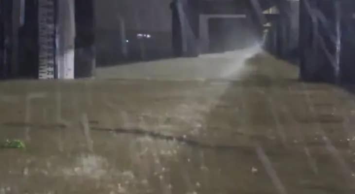গুজরাতের ভারুচে ভারী বৃষ্টির জেরে জলস্তর বাড়ল নর্মদা নদীর