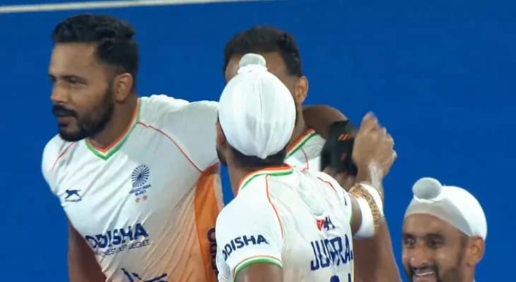 হকি এশিয়া কাপ ফাইনাল ২০২৫: প্রথমার্ধের খেলা শেষে ভারত ২- কোরিয়া ০