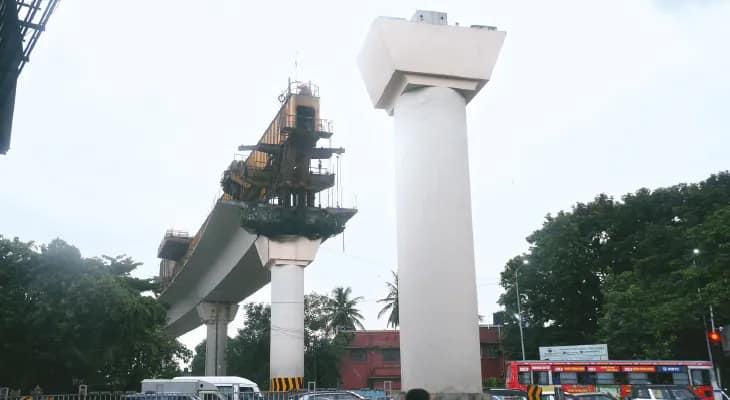 চিংড়িঘাটা-মেট্রোপলিটন, বিকল্প রাস্তায় মহড়া শনিবার, রাত ১০টা থেকে ভোর ৫টা, দু’ভাগে চলবে ট্রায়াল রান