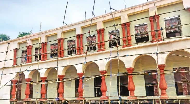 দীঘার জগন্নাথ মন্দির থেকে  রাজবাড়ি, ব্যস্ততা বাগনানে