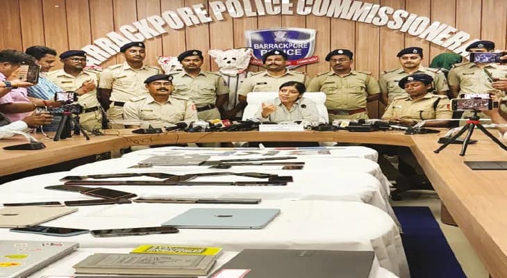 বারাকপুরে ভাড়াবাড়িতে প্রতারণা চক্র, ধৃত বিহার ও ঝাড়খণ্ডের আট