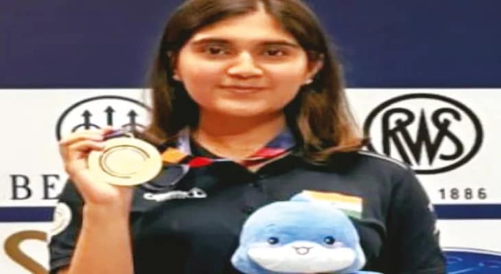 শ্যুটিং বিশ্বকাপে সোনা এষার