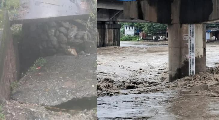 উত্তরবঙ্গে ভারী বৃষ্টিতে বিপর্যস্ত জনজীবন, ধস নেমেছে কার্শিয়াংয়ের একাধিক রাস্তায়, জলস্তর বাড়ছে মহানন্দার