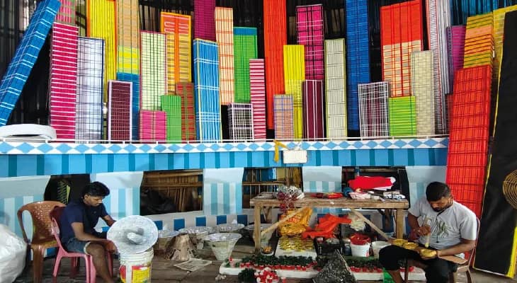 হায়দরপাড়া স্পোর্টিংয়ের ‘৩-কাল’ থিমে ফুটবে অতীত-বর্তমান-ভবিষ্যৎ